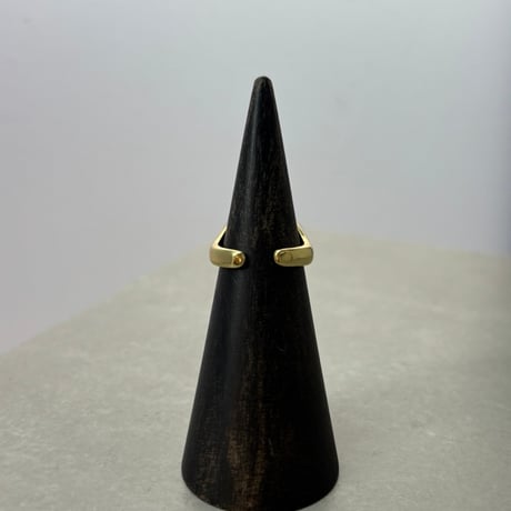 2606RG0805 / Leopard heart ring（Gold）