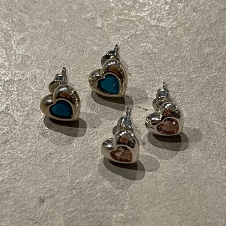 2403PR0680 /  Mini color heart Pierce（Pink）