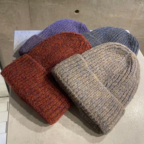2509HW0105(S) / Mix Color Knit cap（Red）