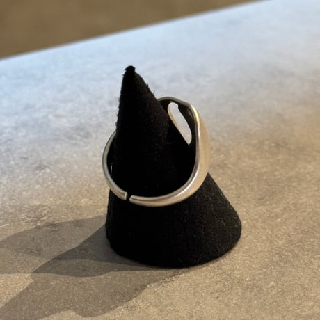 2504RG0609/　Matt wave ring（Silver）