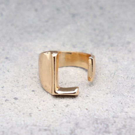 Initial ring（PINK GOLD / L ） /   2100-RGGL045