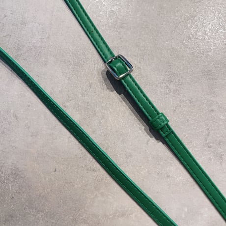 fake leather phone shoulder (Green) /2303_GS0035（S）