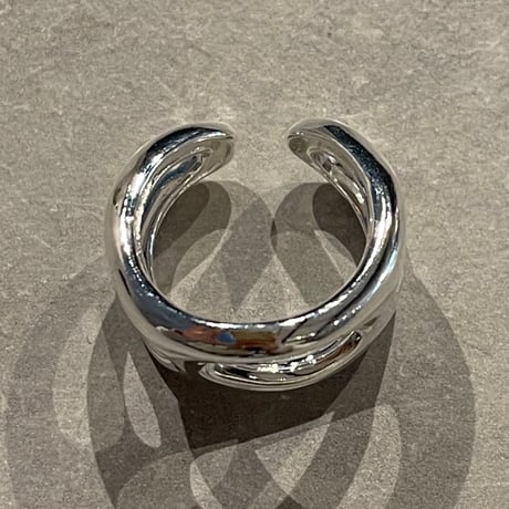 2501RG0562 / Irregular Hole ring（Silver）