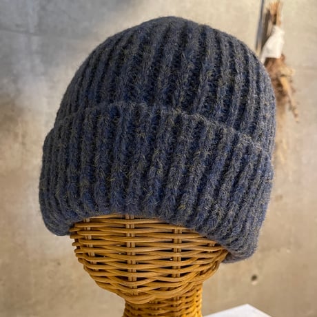 2509HW0105(S) / Mix Color Knit cap（Navy）