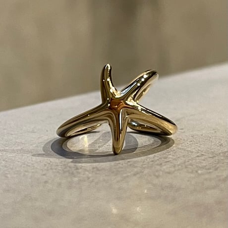 2505RG0620 / Asymmetry Star motif ring（Gold）