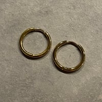 2601PR0835 #F / Stainless hoop pierce（ID18mm/T2mm）/（Gold）