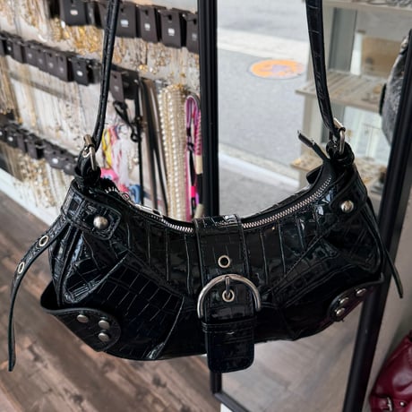 2512BG045(S) / Mini Shoulder Bag #2 (Black)