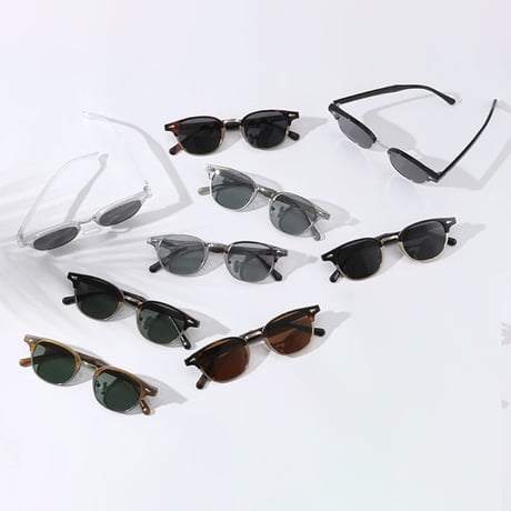 【 Legit Eyewear 】Sunglasses Murakami (Black/Grey/Gold)