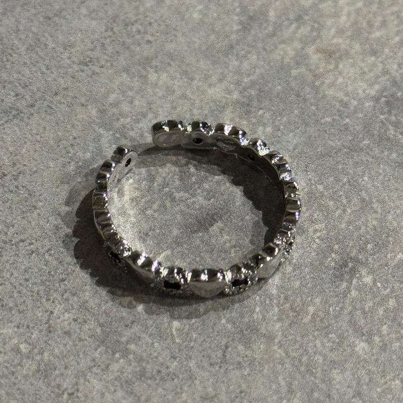 Ring.☆.。.:*・° Retired Pandora Shimmering Zigzag Ring :: Ring Stories 197751CZ