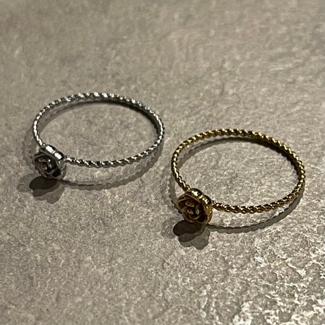 2501RG0577 / Mini flower motif ring（Silver）