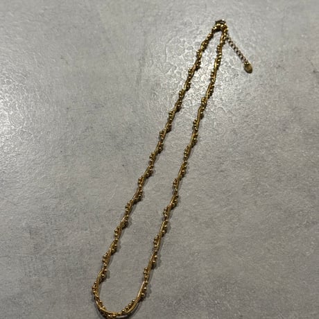 2511NC0371 / Ball Twist Necklace（Gold）