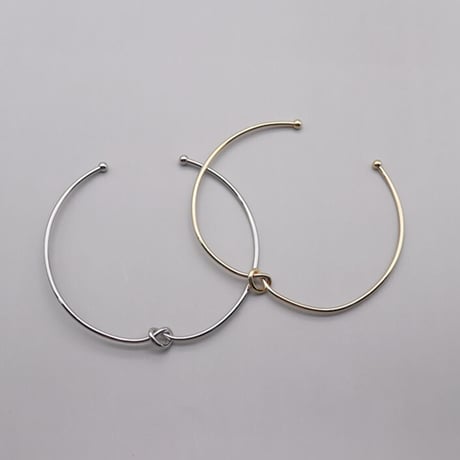 knot design choker（gold）  / 2108-NC077