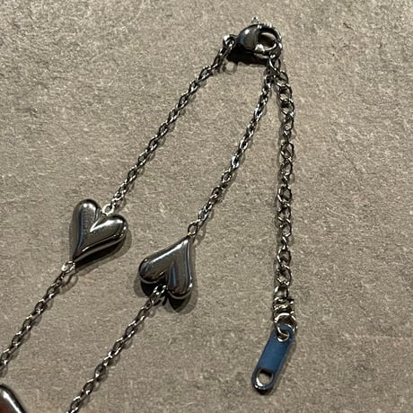 2503BR0073 /  Heart motif Bracelet（Silver）
