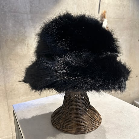 2409HW0050(S)/ Volume fur hat #2（Black）