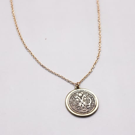 Vintage Coin Long Necklaces（Gold）/ 2109-NC089