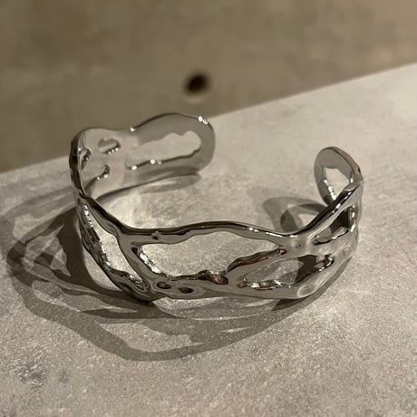 2511BR0108 / Wave craft Bangle（Silver）