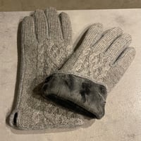 2510GS047(S) / Knit globes（Gray）