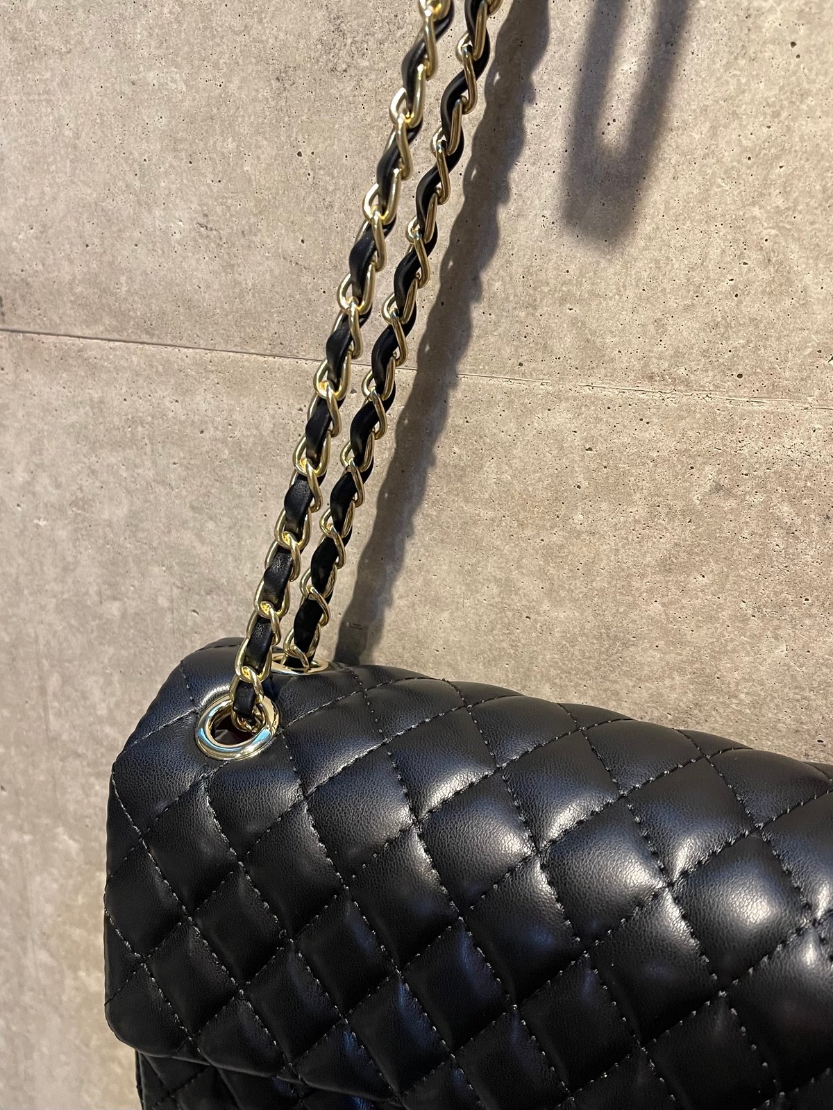 2502BG023(S) / 2Way Chain Quilting Shoulder Bag