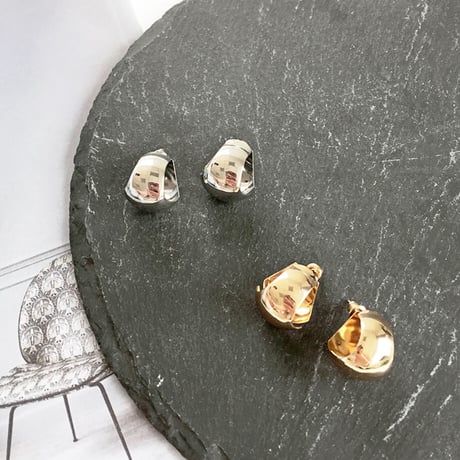 metal smooth texture pierce（Silver）/  2103_PR085