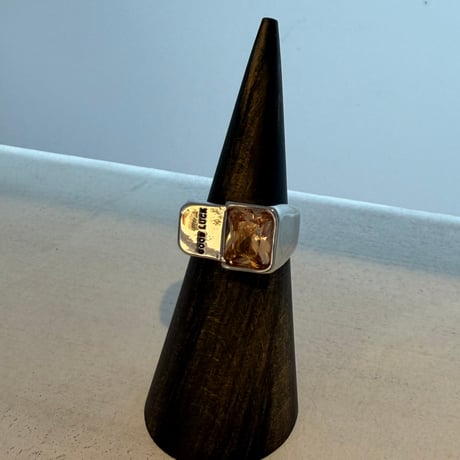 2605RG0794 / Good luck stone ring（Silver）