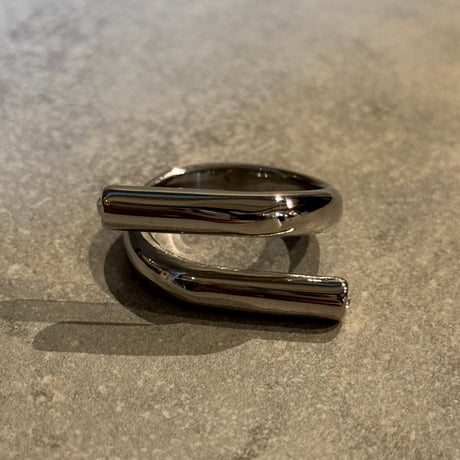 2501RG0568 / Cross line design ring（Silver）