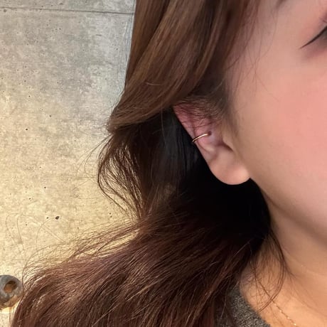 2501EC015 /  Curve Ear Cuff（Gold）