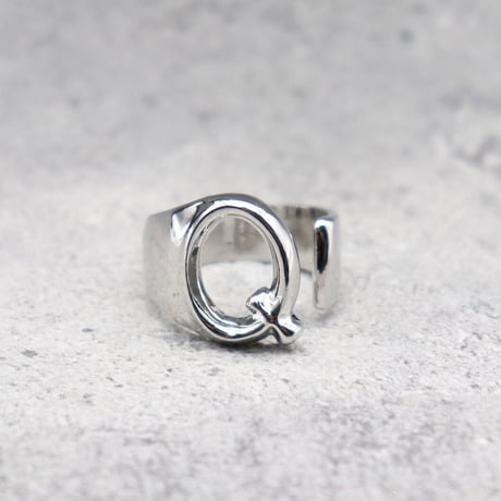 Initial ring（SILVER / Q） /  2100-RGSL045