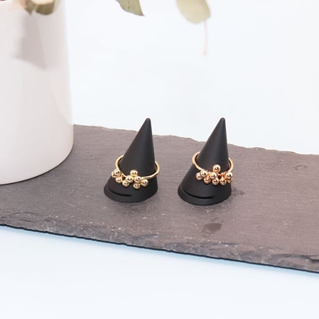Grapes metal ring（Yellow Gold） / 2105-RG070B