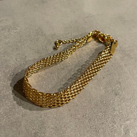 2510BR0100 / Metal mesh Bracelet（Gold）