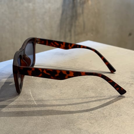 SE25SG_CA020（S） / Wellington Square Sunglasses (Matt Demi/Grey）