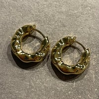 2510PR0808 / Craft mini hoop Pierce（Gold）