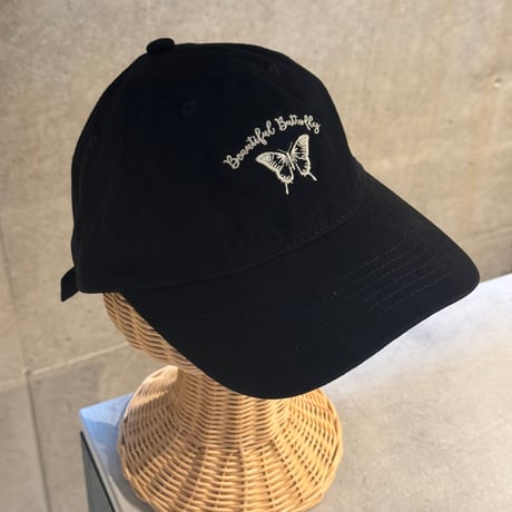 2504KC130021AC(S) / Butterfly logo cap（Black）