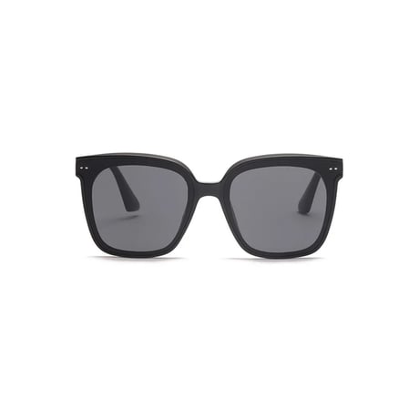 【 Select 】Square Classic Retro Polarized Sunglasses (Black, Grey)