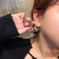 2508PR0799/  square hoop pierce（Silver）