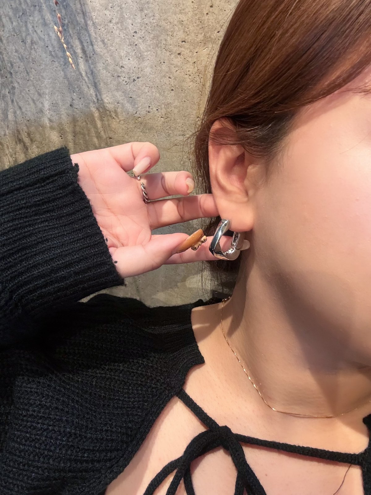 アクセサリー A&G Hoop Scrool Pierce アクセサリー A&G Hoop Scrool Pierce Clash Hoop Pierce - S
