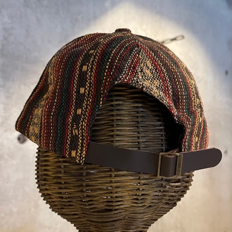 2508HW0100(S) / Jacquard ethnic cap（Mulch）