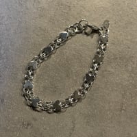 2511BR0114/Heart chain bracelet（Silver）