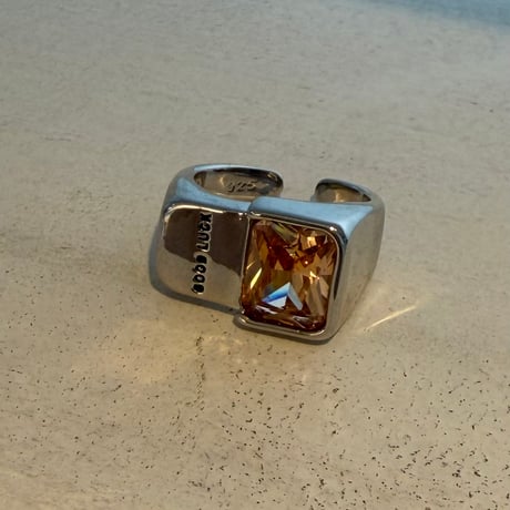 2605RG0794 / Good luck stone ring（Silver）