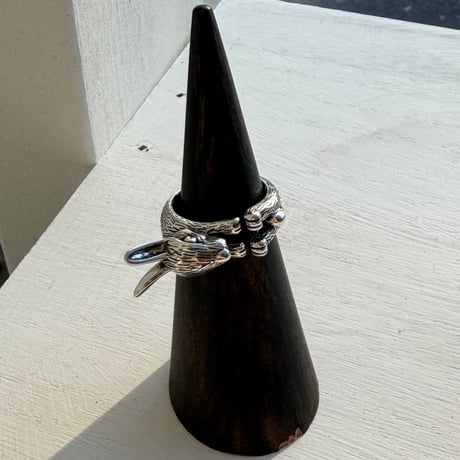 2603RG0749 / Rabbit design ring #02（Silver）