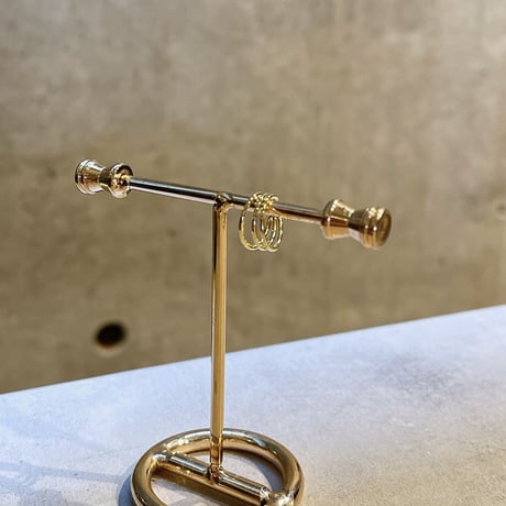 23SSEC003 / Triple line mini Ear Cuff（Gold）