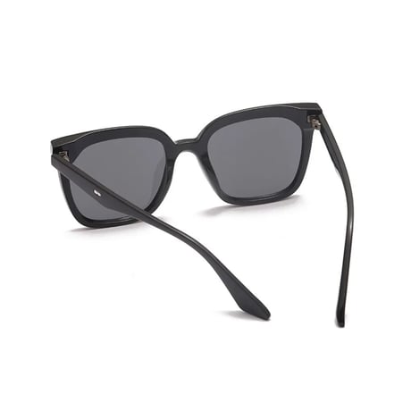 【 Select 】Square Classic Retro Polarized Sunglasses (Clear Grey)