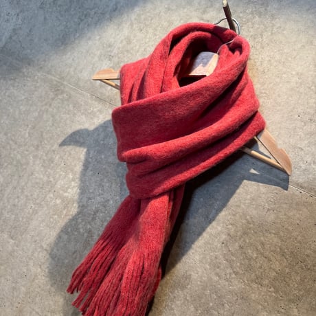 2511GS051(S)/ Mink Touch Plain Stole（Red)