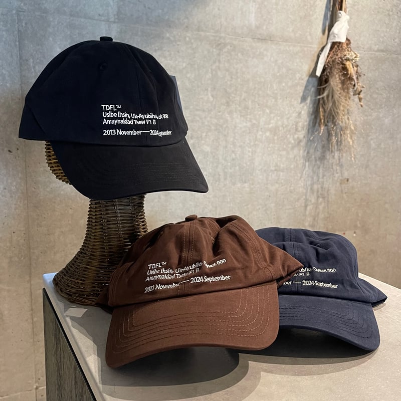 KF251114AST(S) / Text Embroidery Cap（Navy） | Ca