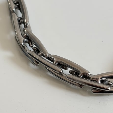 【Select】IM26AC_BRL018/ Double Braid Chain Bracelet（Silver）