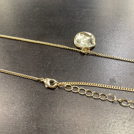 Craft Nuance Plate Chain Eecklace（Gold）／2212_NC0175