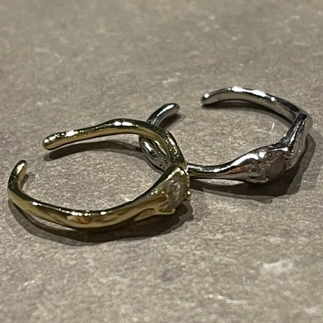2501RG0571 / Center mini stone craft ring（Gold）
