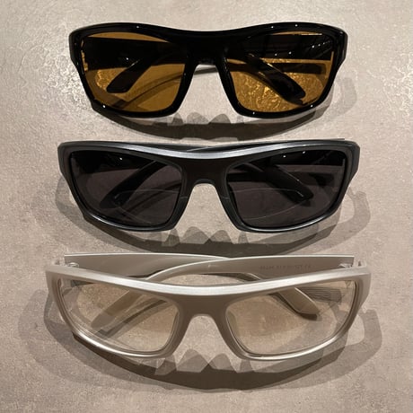 SE24SG_CA004 / Wrap around Sunglasses (P.white/Clear)