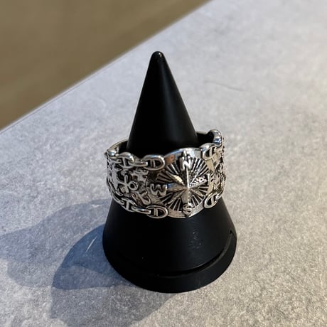 2602RG0744 / Compass design ring （Silver）