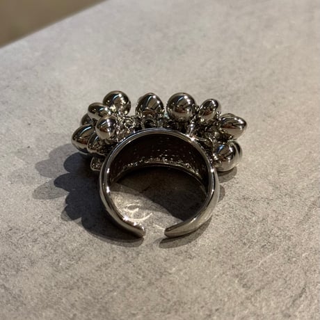 2411RG0547 / Heart ball design ring（Silver）