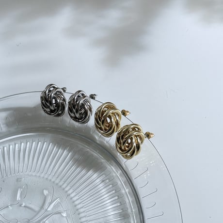 Metal circle pierce（Silver）/ 2201_PR0423
